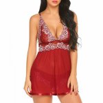 Avidlove Halter Lace Lingerie Sexy Hot Erotic Underwear Women Mini Babydoll Dress Nightwear Langeri Negligee Porn Sex Costume