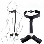 BDSM Bondage Rope Handcuffs For Sex Restraints Ankle Cuffs Collar Fetish Adult Sex Toys For Woman Couples Games Sex Products