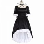 2018 Rewrite Kagari Sexy Meidofuku French Maid Facncy Dress Uniform Outfit Anime Cosplay Costumes