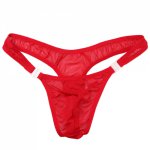 Men Sexy Lace Panties Transparent Ultra-thin Breathable Mesh G-string Briefs Bikini Thong Underwear Shorts Openable Exotic Thong