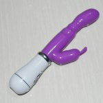 double G-point dildo vibration stick rabbit stick vibration  12 frequency battery AV stick sex shop  anal masturbator adult toys