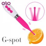 OLO G spot Vibrators High Frequency Clitoris Stimulator Nipple Massager Vibrator Female Masturbator 10 Speed Sex Toys for Women