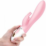 12 Vibration Sex Vibrators for Women G Spot Dildo Rabbit Vibrator Rechargeable Heating 360 Rotating Vibrator Sex Toys for Woman