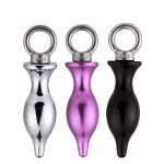 Long Anal Plugs Butt Plug Vibrator Gay Sex Toys Single Speed Anal Beads Dildo Erotic Toys Adult Products for Women Men Couple