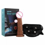 Electronic Inflatable Sex Toy Hollow Silicone Strap On Dildo Toys In Bangalore In Low Sizes For Lesbian