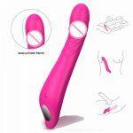 G-spot Dildo Vibrator Adult Sex Toys For Women - Adorime Silicone Clitoris Vagina Stimulator Massager Sexy Things For Couples