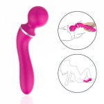 10-Frequency Dual-motor Female Masturbation AV Wand Powerful Dildo Vibrator Silicone G-spot Clitoris Massager Sex Toys for Woman