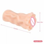 Sex Toys for Men Artificial Vagina Pocket Pussy Male Masturbator Stroker Cup Soft Silicone Vaginal Adult Erotic Toy