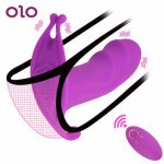 OLO Wearable Panties Vibrator 10 Speed Sex Toys for Women Dildo Vibrator Wireless Remote Control Vagina Clitoris Stimulator