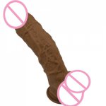 24*5CM Super Soft Silicone Dildo Realistic Suction Cup Huge Dildo Male Artificial Penis Dick Female  Adult Sex Toys For Women