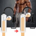 Penis Pump With Sleeve Sex Toys Beilile Enlargerment For Men Male Masturbator Sex Products For Adults Penis Extender Pump