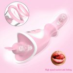 vibrator sex toys for woman Medical silicone Dildo vibrator Vibrator Sucking Toys 7 Speeds Strong Vibrating Large Massager w517