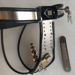 Chastity Belt Type Shield Y Thin Steel plate With Anal Plug Can be Adjusted Waist Adjustable Stainless Steel Sex Toy G7-5-23