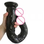 42*5cm Super long Dildo With Suction Cup Artificial Penis Flexible Anal butt plug Huge Dildos For Couples Lesbain Sex Toys woman