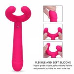 Men Women Silicone Prostate Massage Fitness Accessories Vibration Clip For Male Female G Spot Stimulation Vibrator