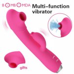 High Quality Female Dual Use Suck Vibrator 12 Frequencies Sucking Vagina Massage G Point Clitoris For Women Masturbation Sex Toy