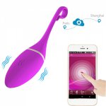 Bluetooth Wireless App Remote Control Kegel Ball Vibrating Eggs Sex Toys for Women Ben Wa Ball Clitoris Stimulator Vibrators