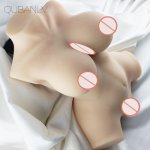 3D realistic sex doll with torso male masturbation sex toy realistic silicone woman anal breast vagina adult sex toy