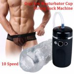 Vibrator Blowjob Male Masturbator Strong Suck Sex Machine Oral Electric Sex Toys Male masturbator Vagina real pussy Erotic toys6