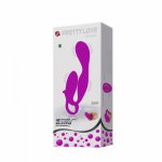 Air Pressure Sensor Control 12 Function Vibrations G-Spot Dual Vibrator Dildo Female Vagina Clitoris Massager Sex Toys For Women