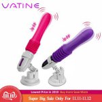 VATINE Automatic Female Masturbation Stretching Massager G-spot Sex Toys for Women Sex Machine Dildo Vibrator