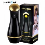 Sweet Interaction Male Masturbator Artificial  Real Vagina Oral Sucking Vibrator Masturbation Cup Sex Toys for Men