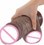 Giant Brown Dildo For Women Realistic Penis Female Masturbator Super Big Dick Anal Butt Plug Dildos Strong Suction Cup Sex Toys