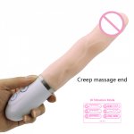 USB charging Silicone Big Dildo Vibrator Adults Sex Product for Women  Vagina Pussy Stimulator Clitoris Sex Toys Realistic Penis