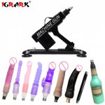 IGRARK Automatic Updated Sex Machine With 6 Different Size Balls Dildos Love Machine Gun Sex Toys For Woman Sex Products