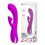 Pretty Love USB rechargeable 7-function of sucking & 4-function of tickling Clitoris Stimulator Sex Toys Female Clit Vibrator