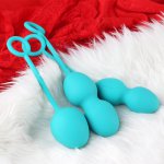 SVAKOM NOVA Luxury Silicone Vaginal Balls Ben Wa Balls 3 in 1 Geisha Kegel Exercise Tight Toys for Adult Sex Toys for Woman