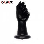 Sex machine Add on Accessories FDA-grade Silicone Fist Dildo Length 25cm diameter 9cm Safety Non-toxic Realistic Dildo