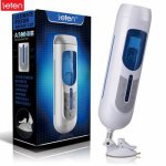 Leten, Leten Portable TPE Automatic Male Masturbator Free Piston Hands Vibrator Masturbation Cup Vagina Cunt Sex Toys for Mens Toys