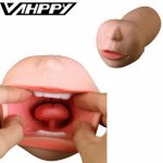 Male masturbator Masturbation cup 3D Deep Throat Oral Sex toy for men Pocket pussy silicone real vagina sextoy pour homme Gay