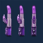 G-spot Dildo Rabbit Vibrator for Women Clitoris Dual Erotic Vibration Eroytic Adults Vagina Massager Sex Toys For Women A30