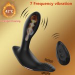 Prostate Massager Powerful Butt Anal Plug Vibrator Wireless Remote Control Vibrators for Men Women Silicone Sex Toys for adults