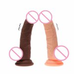 7.5 Inches USB Rechargeable Vibrating Dildos, 10 Mode Waterproof Realistic Penis with Strong Suction Cup, Sex Toys for Woman