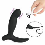 10 Frequency Anal Prostate Massager G-Spot Stimulate Vibrator Wireless Control Anal Butt Plug Adult Product Sex Toys For Men Gay