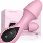 Man Nuo 10 Speeds Female Masturbation G-spot Massage Vibrator AV Stick Vagina Clitoris Stimulator Mushroom Head Vibrator Sex Toy