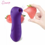 Sucking Vibrator Clitoris Masturbator Rechargeable Nipple Dildo Waterproof G-spot Stimulator Massage Adult Sex Toy for Woman