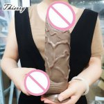 Thierry Giant brown Dildo Thick Huge Dildo Extreme Big Realistic Dildo Cock Suction Cup sex toys for Women adult products