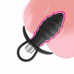 Thread Anal Plug Dildo Vibrator Vibrating Anus G-Spot Stimulator Butt Plug Men Prostate Massager Anal Vibrator Erotic Sex Toys