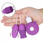 20 Frequency Charging Tongue Vibrator Nipple Sucker Clitoris Stimulator Licking Vibrator Breast Enlarger Adult Sex Toy for Women