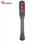 Morease PU Paddle Spanking Butt Flog BDSM Red Black Whip Flogger for Couples Role Play Slave Fetish Games Sex Toy Spanking Tool