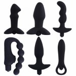 Silicone Bullet Vibrating Butt Plugs Anal Plug 10 Speed Anal Vibrator Anal Beads Prostate Massager Sex Toys For Men Woman Gay