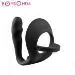 Male Prostate Stimulation Anal Plug With Cock Ring Butt Plug Massager Scrotum ring Anal Sex Toys Erotic Sex Products For Men O3