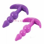 Soft Silicone Anal Beads Butt Plug Anal Toys Femal Masturbation Anal Body Massager Adult Sex Products For Women Men Anal Sex Toy