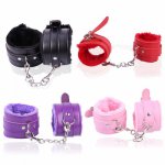 Metal BDSM Bondage Handcuffs Restraints Fetish 4 colors Adult Sex Toys For Woman Couples Slave Games Sex Products