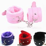 New Erotic Handcuffs PU Leather Restraints Bondage Cuffs Roleplay Tools Sex Toys For Couples Game Sex Products