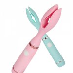 10 Frequency Vibration Double Head Vibrator 2019 New Design Clitoris Massager Vibrator For Women Masturbation Sex Toy For Female